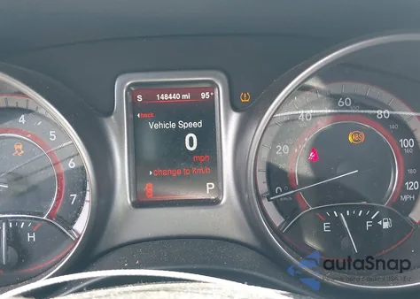 2015 Dodge Journey Crossroad из США, поврежденный, VIN 3C4PDCGG2FT746808